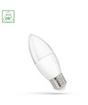 E27 1W LED kronepære - C37