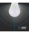 E27 10,5W LED-pærer - A60, Plast