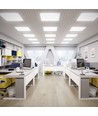 60x60 LED-panel i ramme - 36W, 4000K, 120lm/W, 4320lm, 2-i-1