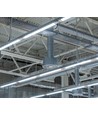 150cm vanntett komplett LED armatur - 45W, gjennomkoblet, IP65, 230V