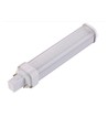 G24Q 7W LED-pære - 120°, varmhvit, mattet