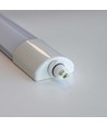150cm vanntett komplett LED armatur - 45W, gjennomkoblet, IP65, 230V