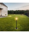 2W Solara LED hagelampe med solcelle og sensor - IP65, 93cm, CCT