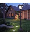 2W Solara LED hagelampe med solcelle og sensor - IP65, 93cm, CCT