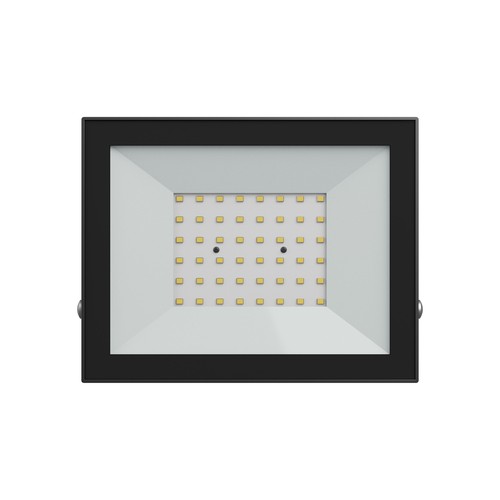 50W lyskaster Noctis Lux 4 - Svart, IP65, 230V, Spectrum