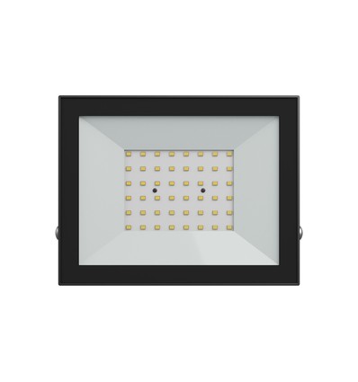 50W lyskaster - IP65, sort, arbeidslampe