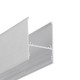 1m aluminiumsprofil COMBO30-01 ACDE-9 - Ubehandlet aluminium, påbygg, LED skinne