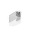 1m aluminiumsprofil COMBO30-01 ACDE-9 - Ubehandlet aluminium, påbygg, LED skinne