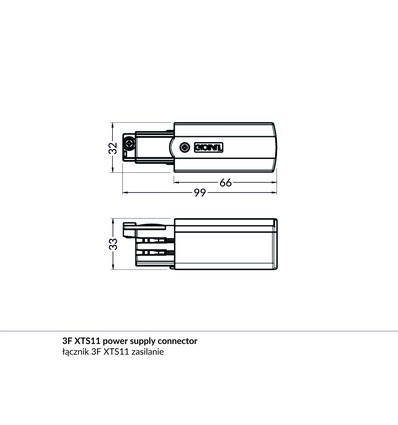 2m aluprofil PHIL.V2 C10/Q9 - Anodisert, påbygging, LED skinne