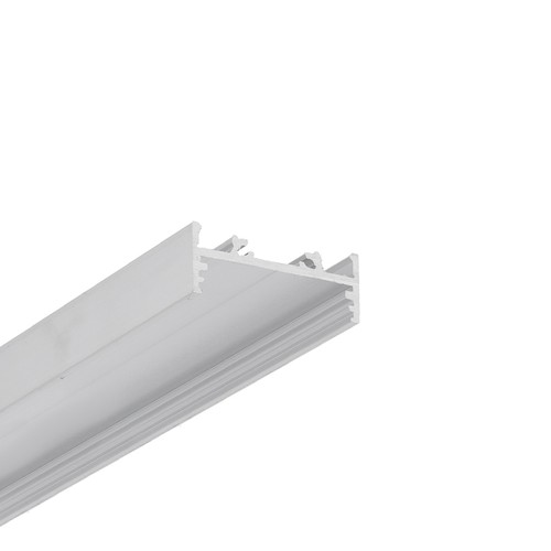 2m aluprofil VARIO30-01 ACDE-9/TY - Ubehandlet aluminium, påbygging, LED skinne