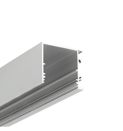 1m aluminiumprofil VARIO30-03 ACDE-9/TY - Anodisert, påbygging, LED skinne
