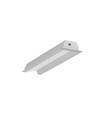 1m aluminiumsprofil DIAGONAL14 F/TY - Anodisert, innfelt, LED skinne