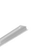 2m aluminiumsprofil GROOVE10.V2 A1C/U - Ubehandlet aluminium, innfelt, LED skinne