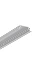 2m aluminiumsprofil GROOVE14 EE7F/TY - Ubehandlet aluminium, innfelt, LED-skinne