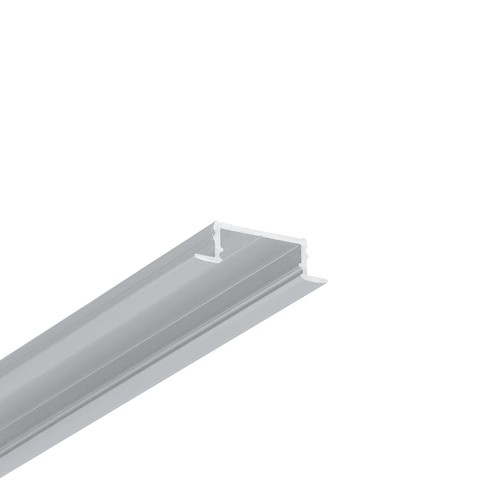 2m aluminiumsprofil GROOVE14.V2 BC3/Y - Anodisert, innbygget, LED skinne