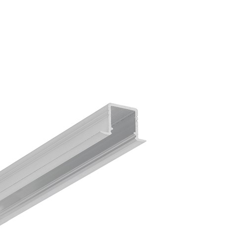 1m aluminiumsprofil SMART-IN10 AC2/Z - Ubehandlet aluminium, innfelt, LED skinne