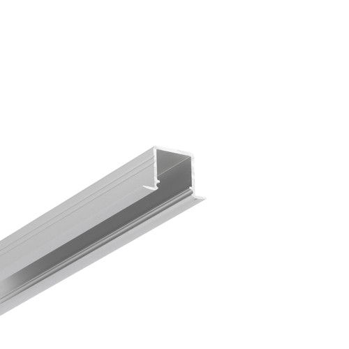 2m aluprofil SMART-IN10 AC2/Z - Anodisert, innfelt, LED skinne