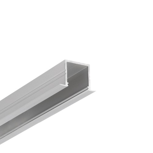 1m aluprofil SMART-IN16 BC3/U4 - Anodisert, innfelt, LED skinne