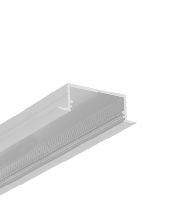 1m aluminiumsprofil VARIO30-06 ACDE-9/U9 - Ubehandlet aluminium, innfelt, LED-skinne