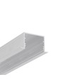 1m aluminiumsprofil VARIO30-07 ACDE-9/U9 - Ubehandlet aluminium, innfelt, LED skinne