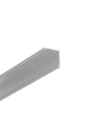 2m aluminiumsprofil CABI12 DUO E - Anodisert, hjørne, LED skinne