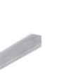 2m aluprofil CABI12 DUO E - Ubehandlet aluminium, hjørne, LED-skinne