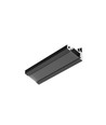40 stk. 2m aluprofil CORNER10 BC/UX - Sort anodisert, hjørne, LED skinne