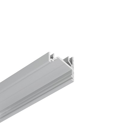 1m aluprofil CORNER12.V2 EF/U - Anodisert, hjørne, LED skinne