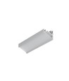 1m aluprofil CORNER12.V2 EF/U - Anodisert, hjørne, LED skinne
