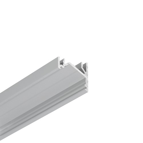 2m aluprofil CORNER12.V2 EF/U - Anodisert, hjørne, LED-skinne
