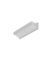 2m aluprofil CORNER12.V2 EF/U - Ubehandlet aluminium, hjørne, LED-skinne