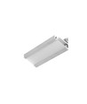 1m aluprofil CORNER14 EE7F/TY - Ubehandlet aluminium, hjørne, LED skinne