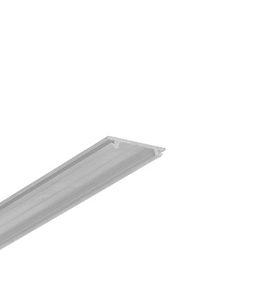 1m aluprofils ARC12 CD/U5 - Ubehandlet aluminium