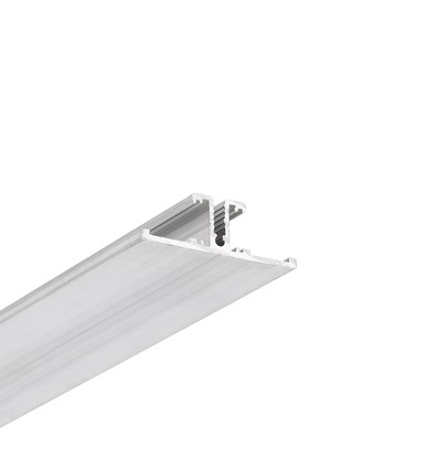 1m aluprofil BACK10 A/UX - Ubehandlet aluminium