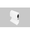 1m aluprofil SKIRT10 AC2/Q9 - Hvit lakkert