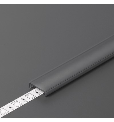 1m deksel C3 CLICK - Svart