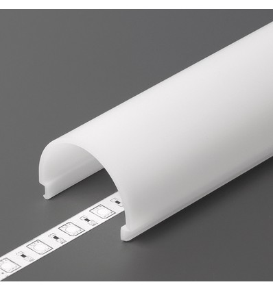 1m deksel D9 CLICK - Melkehvit