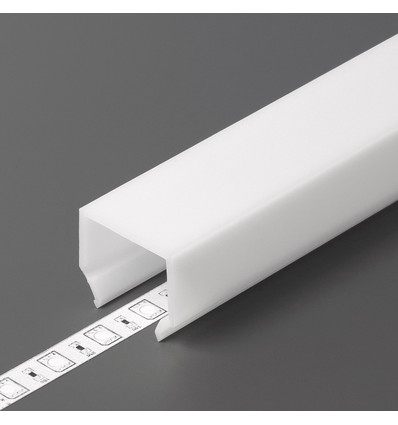 2m deksel E7 CLICK - Melkehvit