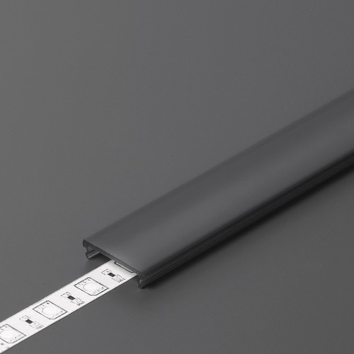 2m deksel F CLICK - Svart