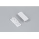 1 stk. Endestykker SURFACE14.V2 - Hvit