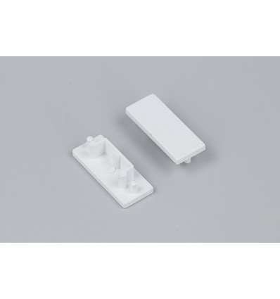 1 stk. Endestykker SURFACE14.V2 - Hvit