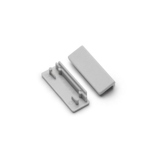 1 stk. Endestykke WIDE24 - Grå