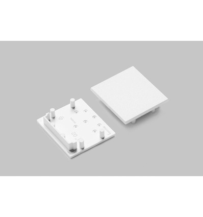 1 stk. Endestykke VARIO30-02 - Hvit