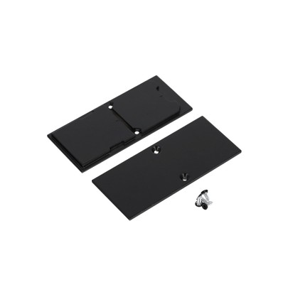 1 stk. Endestykke COMBO30-01A-E9 - Metall, svart