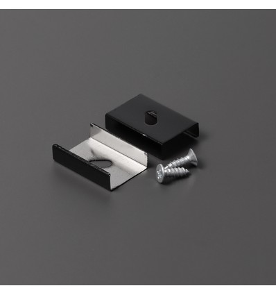 1 stk. Monteringsbeslag S - Sort lakkert