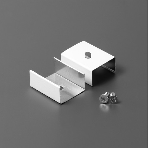 1 stk. Monteringsbeslag U4 - Hvit lakkert