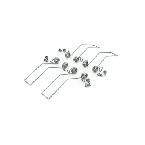 1 stk. Holder PHIL RECESSED - Fjær, rustfritt stål