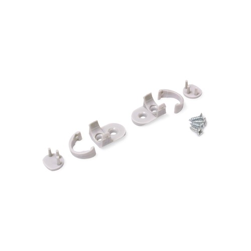 1 stk. Holder PEN8 - flat, grå