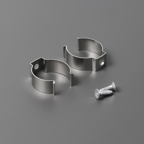 1 stk. Flat holder PEN12 - Rustfritt stål