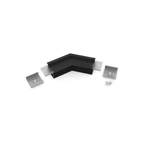 Profilsamler LINEA-IN20 135GRAD - Sort anodisert